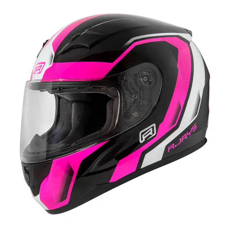 RJAYS GRID Helmet - Gloss Blk/Pink