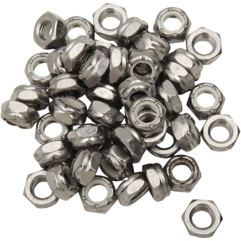 FAST-TRAC Locknuts - Stainless Steel - 48 Pack 143