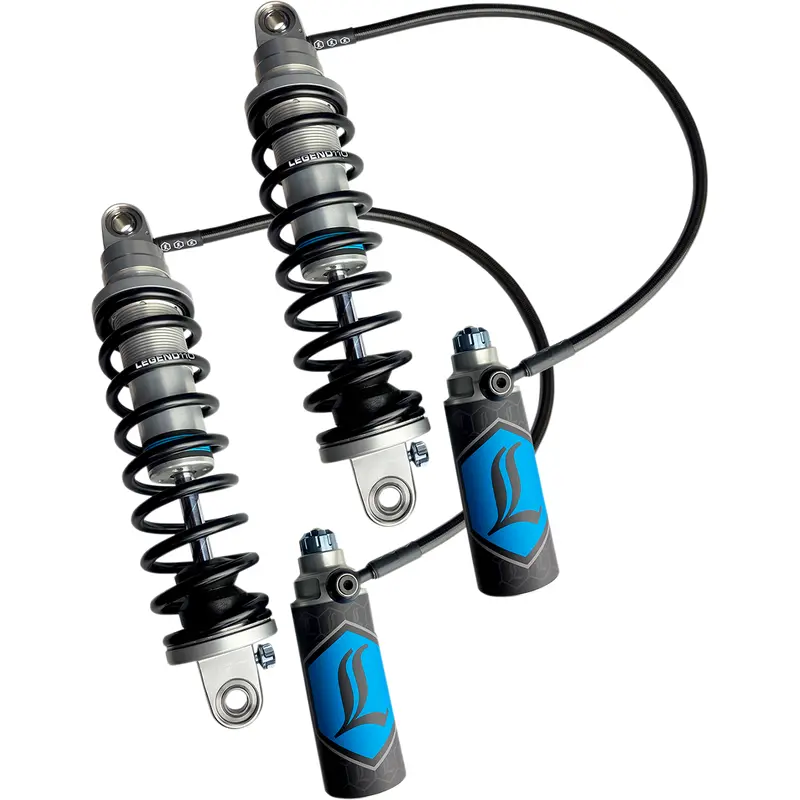 LEGEND SUSPENSION REVO ARC Remote Reservoir Shocks - Standard - Clear - 14" 1310-1936