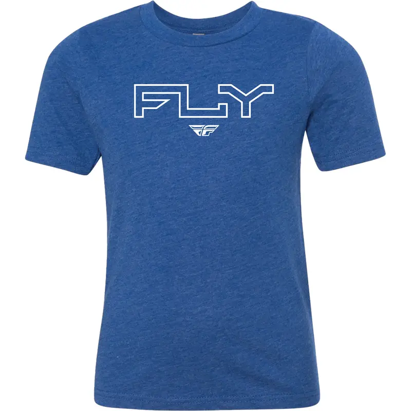 Youth Fly Edge Tee Royal Blue Yl