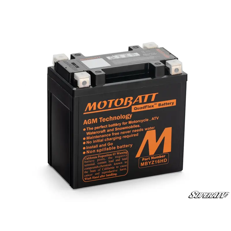 Honda Pioneer Motobatt Battery Replacement