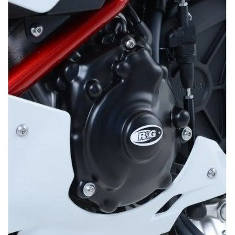 R&G Racing Black Engine Case Covers LHS For 2015-2024 Yamaha YZF R1
