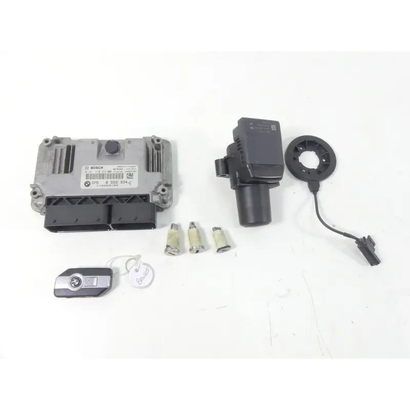 2016 BMW R1200GS K50 Cdi Ignition Switch Handsfree Key Lock Set 8552934 8559944
