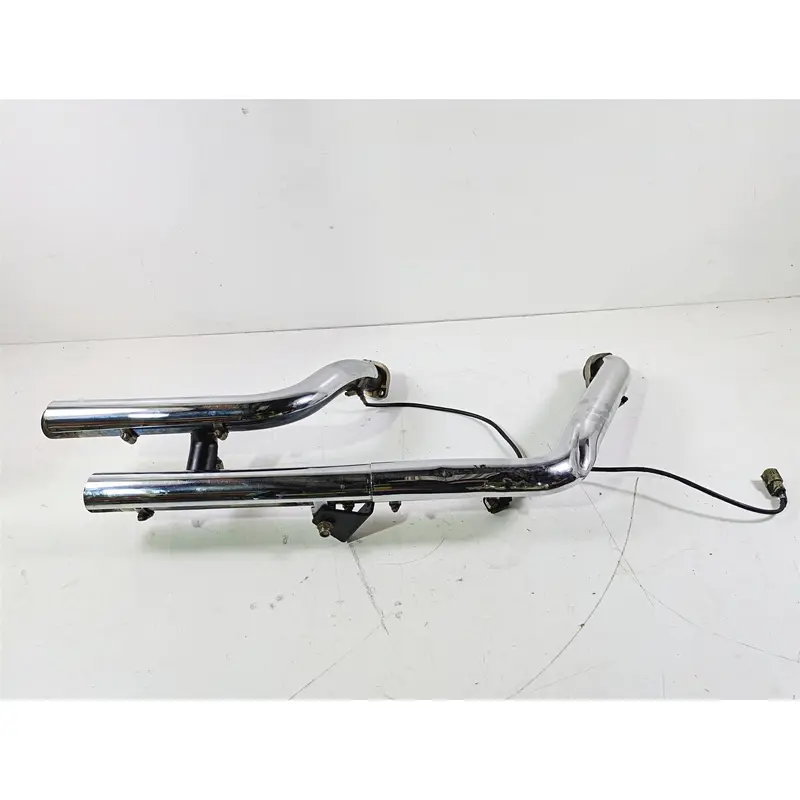 2017 Harley FLS Softail Slim Stock Header Manifold Heat Shield Set Read 65600196