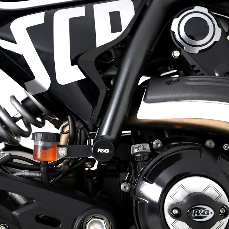 R&G Racing Black Frame Plug Fits Both Sides For 2017-2018 Ducati Monster 797