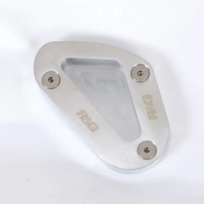 R&G Racing Silver Kickstand Shoe For 2017-2018 Suzuki GSXR1000