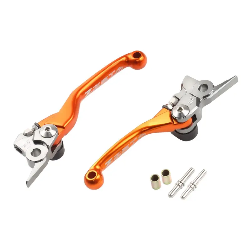 ZETA PIVOT LEVER SET FP KTM HUSQ ORANGE # DFZE444137