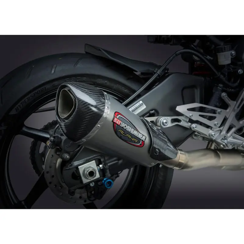 Yoshimura Alpha Slip-On Exhaust For Yamaha FZ10/ MT10 (2017-2021) | 13100CP520