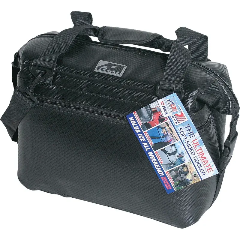 CARBON COOLER 24/PK BLACK 17"X10"X12"