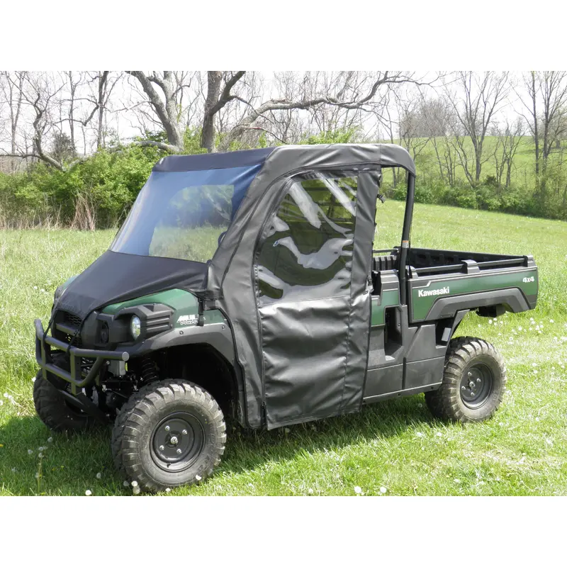 Kawasaki Pro FX - Full Cab Enclosure with Vinyl Windshield (Full Doors)