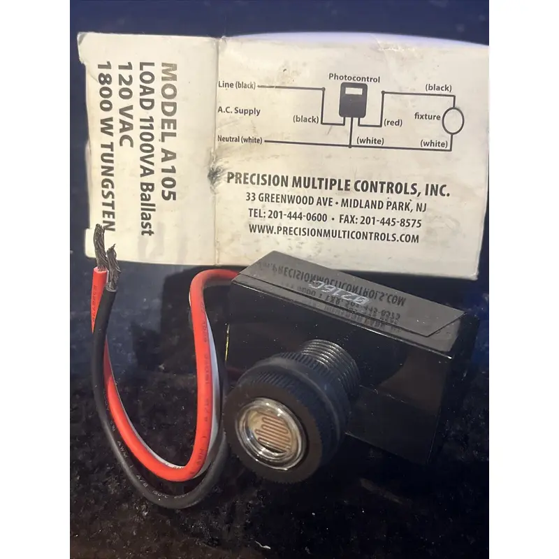 Precision Multiple Controls Inc Model A105 Photo Control 120V