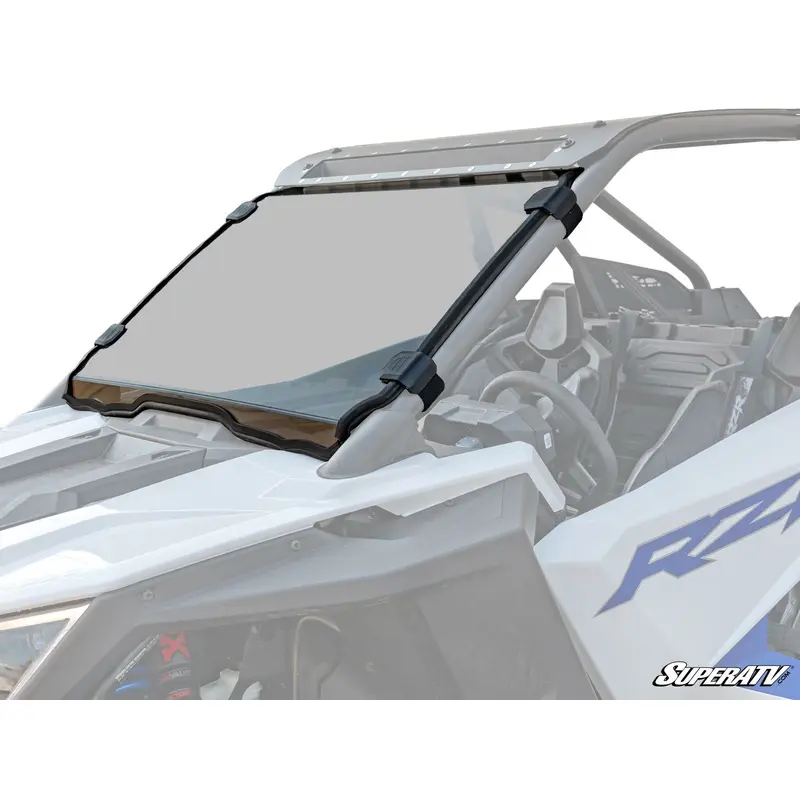 SuperATV Polaris RZR Turbo R Scratch-Resistant Full Windshield