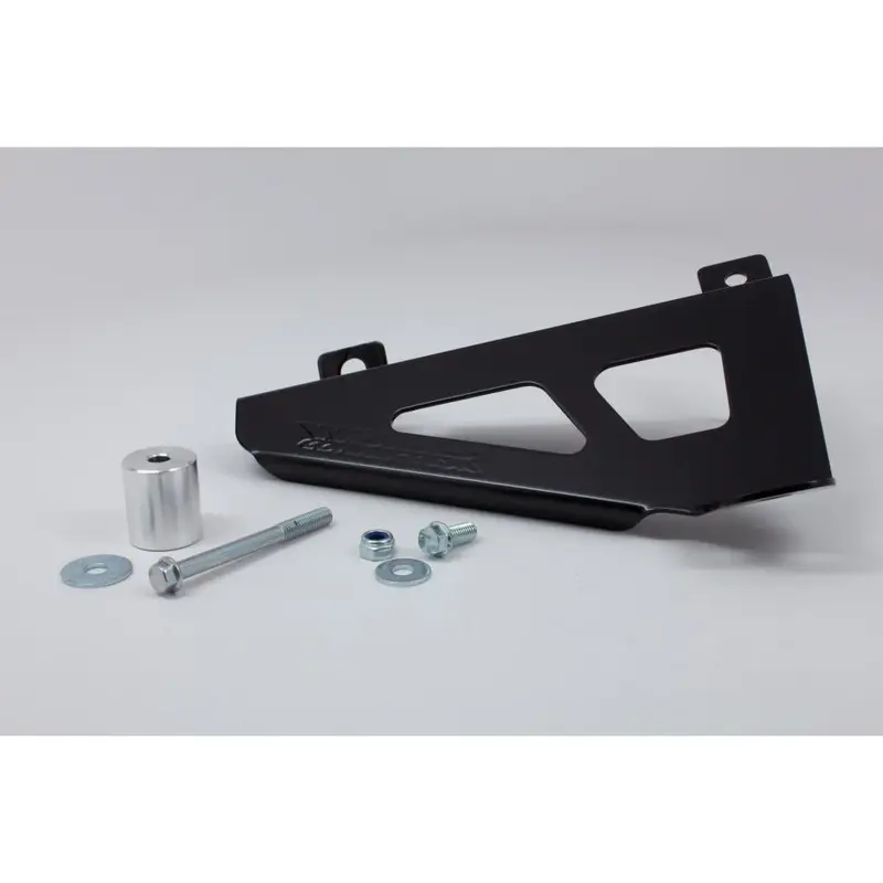 Works Connection - Yamaha - Anodized Black Radiator Braces - 18-B126