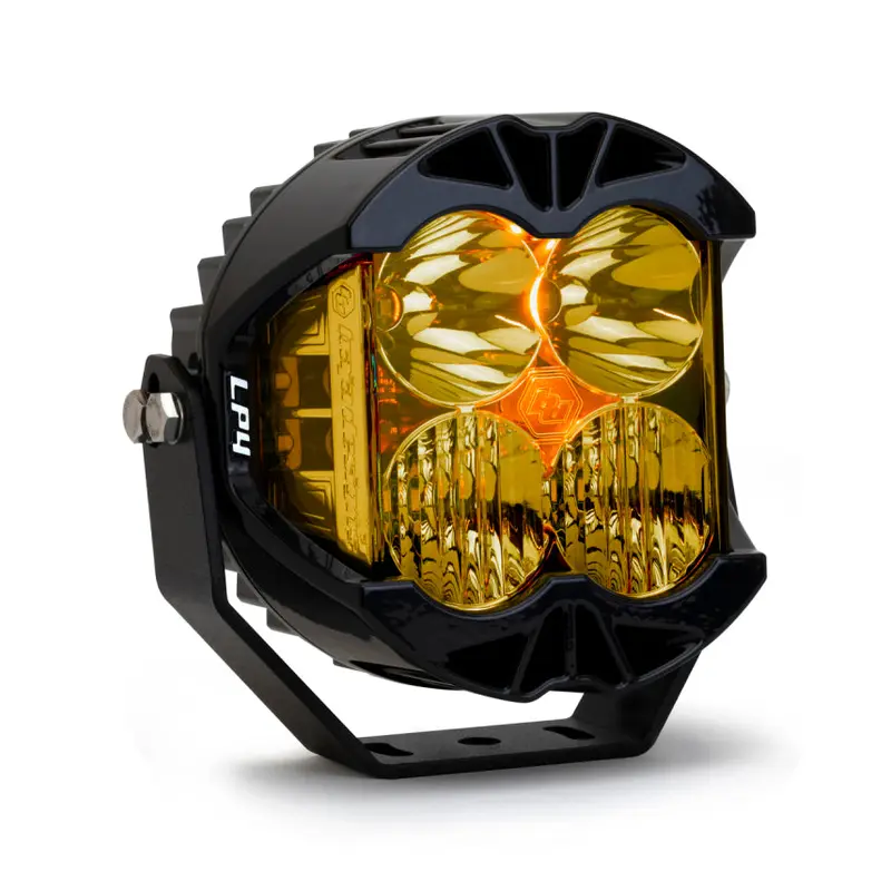 Baja Designs LP4 Pro Driving/Combo LED - Amber (Single)