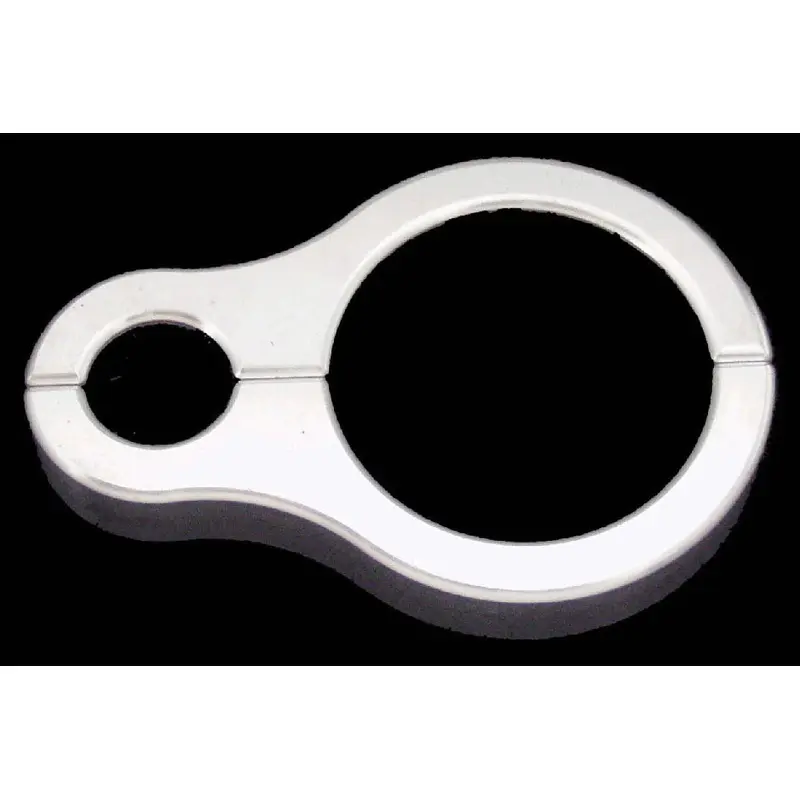 Flag Mount Horizontal Silver 2"