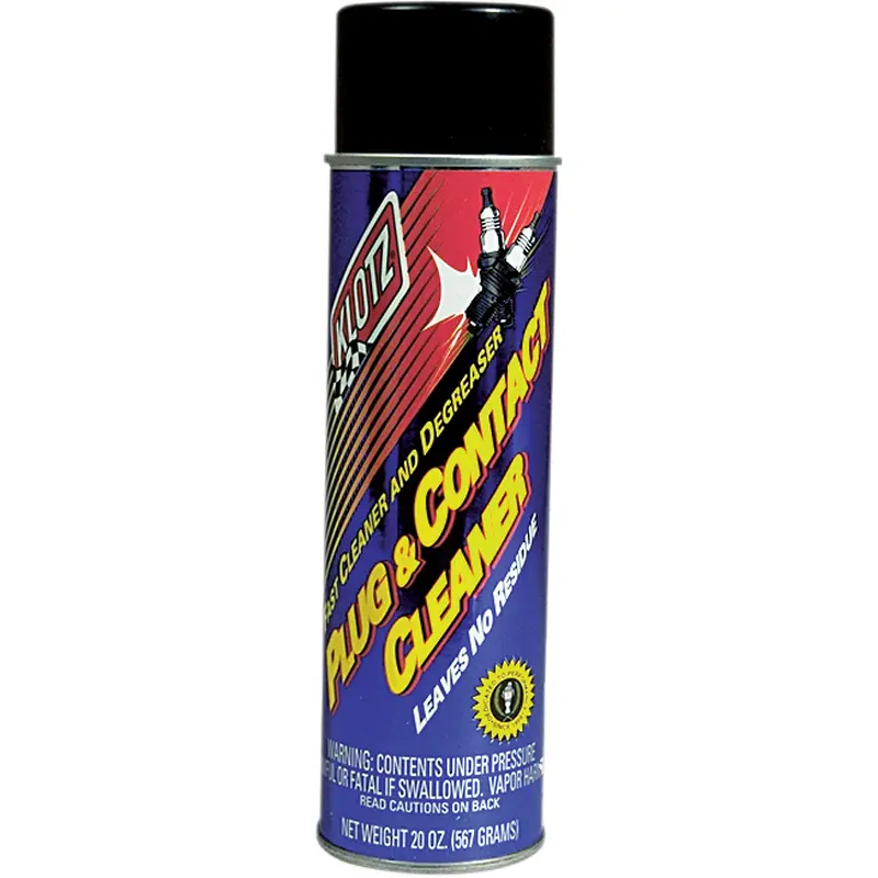 KLOTZ OIL Plug & Contact Cleaner - 12.5 oz. net wt. - Aerosol KL-609