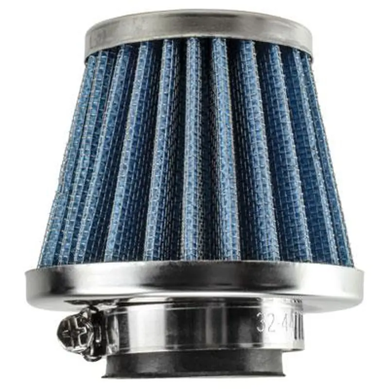 Air Filter - 32mm ID - BLUE - 50cc-125cc - Version 1702