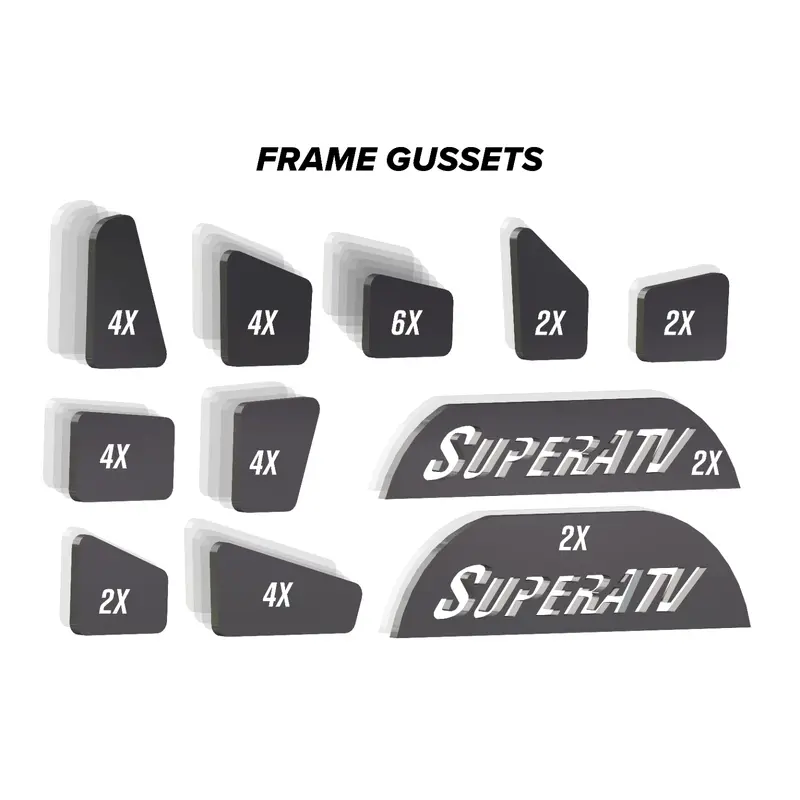 Can-Am Defender Weld-In Gusset Kit