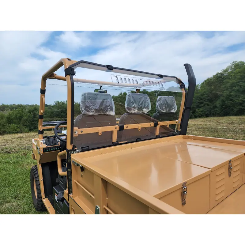 Tuatara - Lexan Back Panel w/Vent and Soft Lower Panel Options