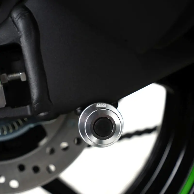 R&G Racing Black M6 Elevation Paddock Stand Pins For 2013-2018 Aprilia Caponord 1200