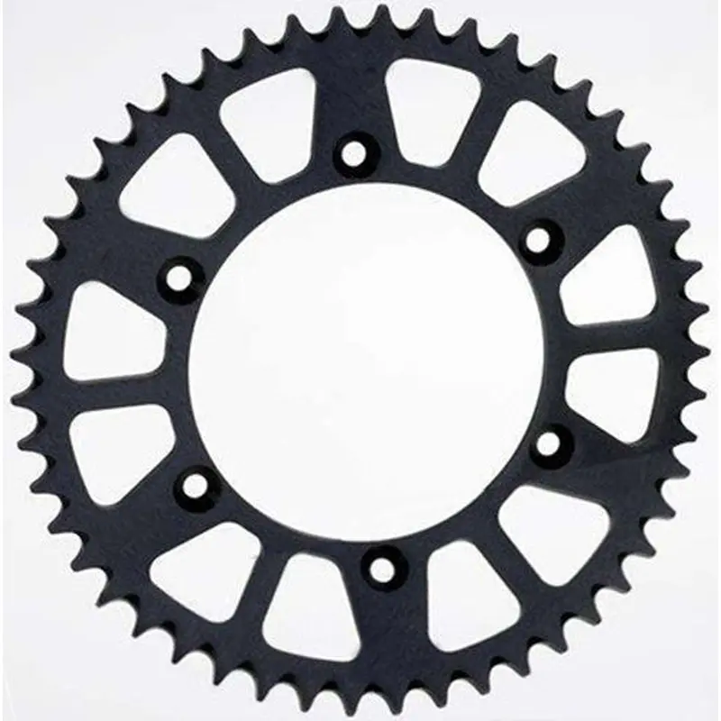 SUNSTAR REAR SPROCKET ALUMINUM BLACK 51T 5-359251BK