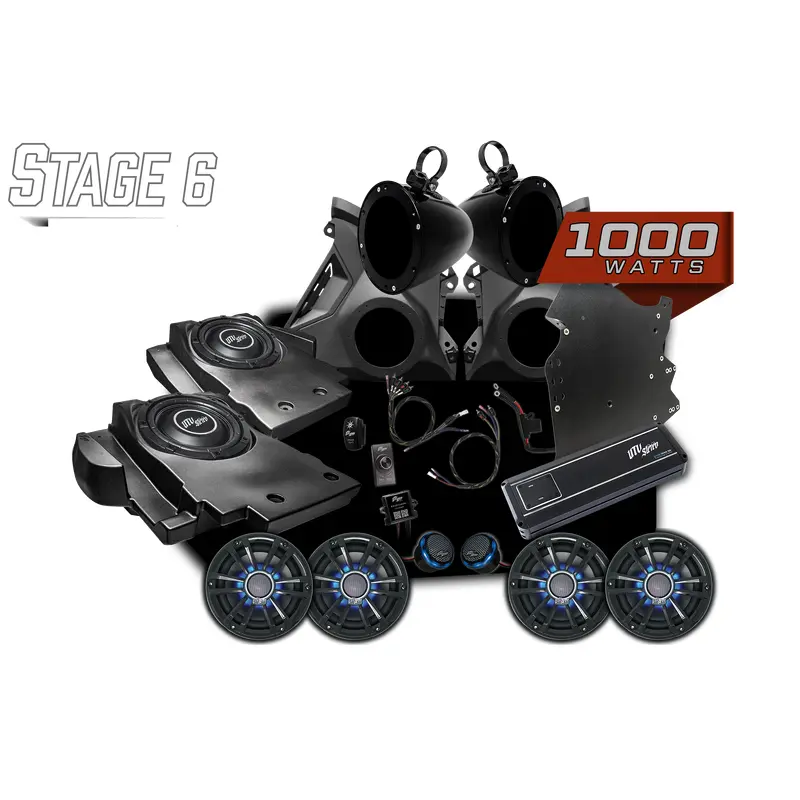 Can-Am Maverick R Signature Series Stage 6 Stereo Kit | UTVS-R-S6-S