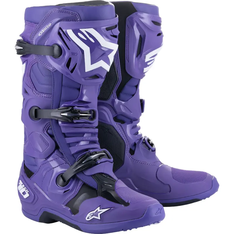 Tech 10 Boots Ultraviolet Black Sz 12