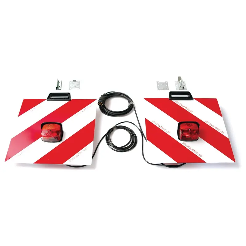 Halogen Warning Panel with Light 12V, RH & LH - S.35808