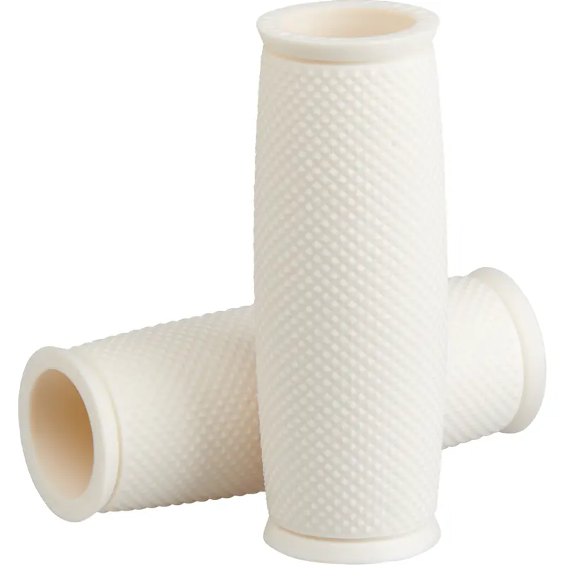 BILTWELL Replacement Alumicore Grip Sleeves - 1" - Recoil - White 6707-0201