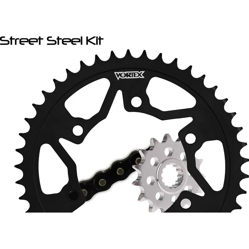 VORTEX SPROCKET/CHAIN KIT BLACK CK5135