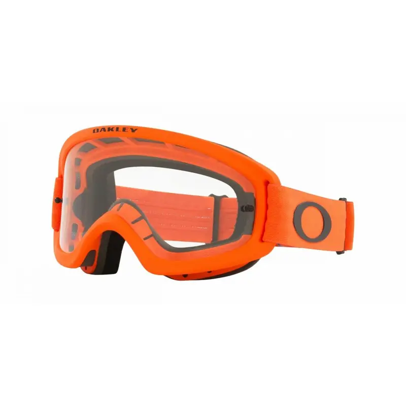 OAKLEY O FRAME 2.0 XS MOTO ORANGE, OA OO7116-14 CLEAR LENS, CLEAR LENS