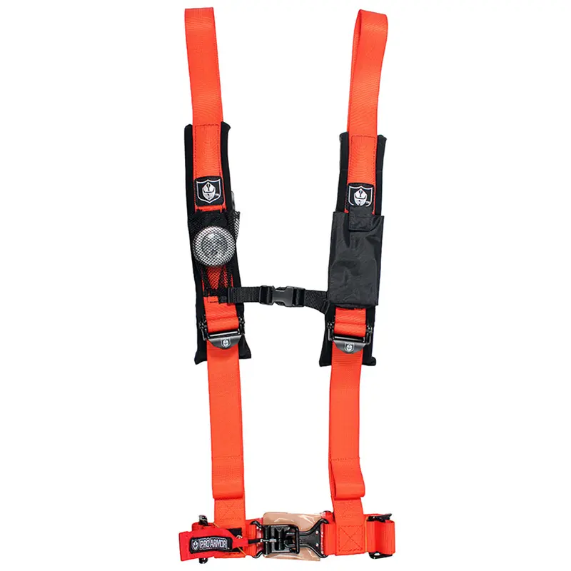 4pt Harness 2" Pads Orange
