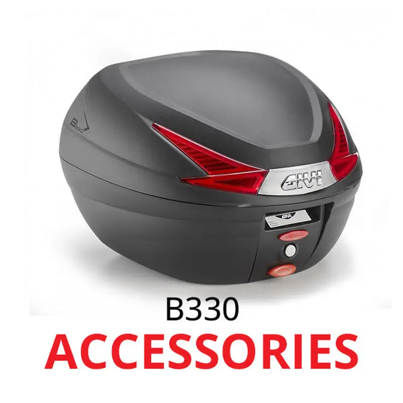 B330 Monolock Top Box (33 litre) optional accessories
