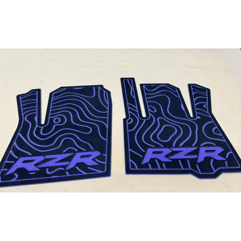 Polaris Pro R (22- 24) - Floor Mat Kit 2 Seat