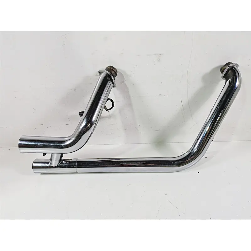 2021 Harley Softail FLSL Slim Oem Exhaust Header & Heat Shields 65600248