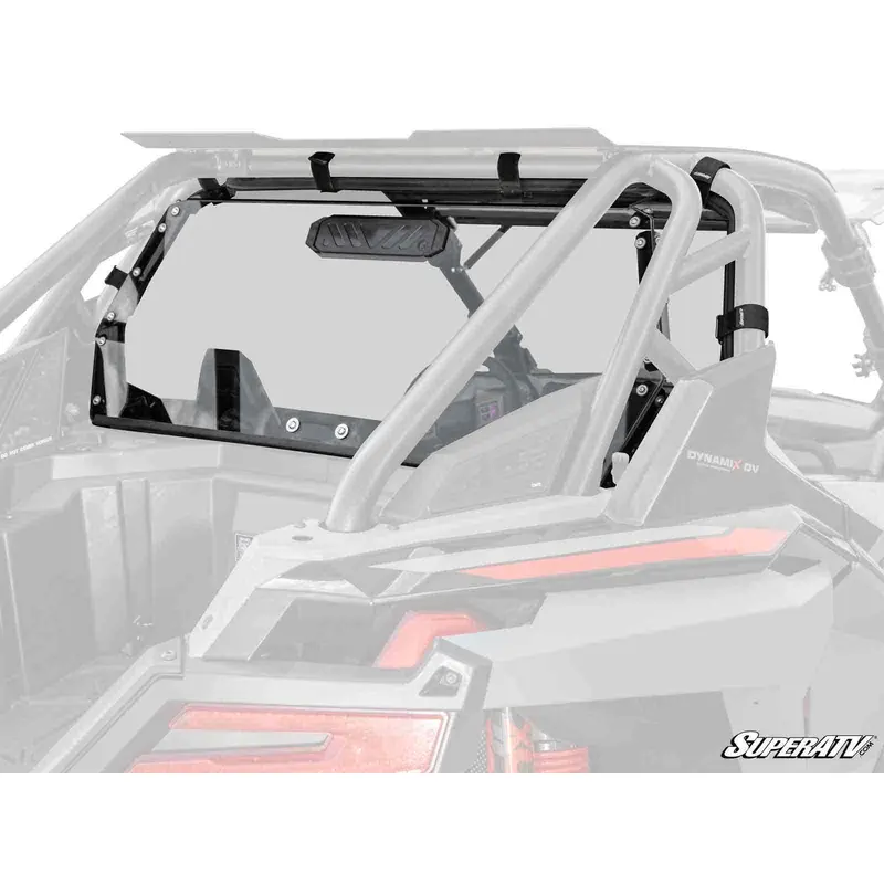 Super ATV POLARIS RZR TURBO R REAR VENTED WINDSHIELD