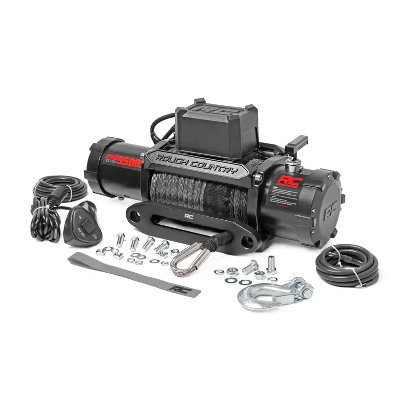 9500-Lb Pro Series Winch | Synthetic Rope | PRO9500S