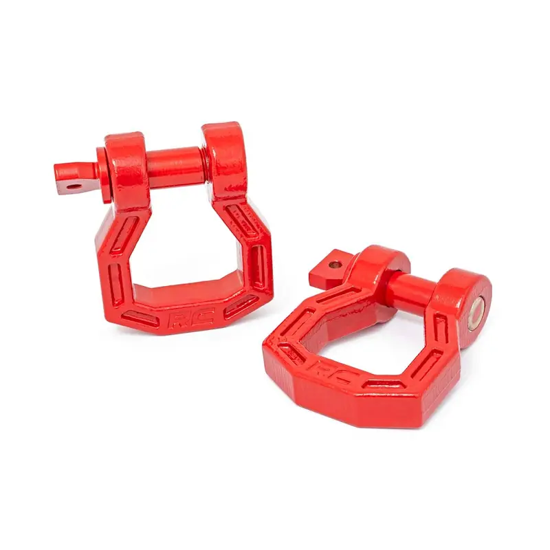D-Ring | Forged | Pair | Red | RS119