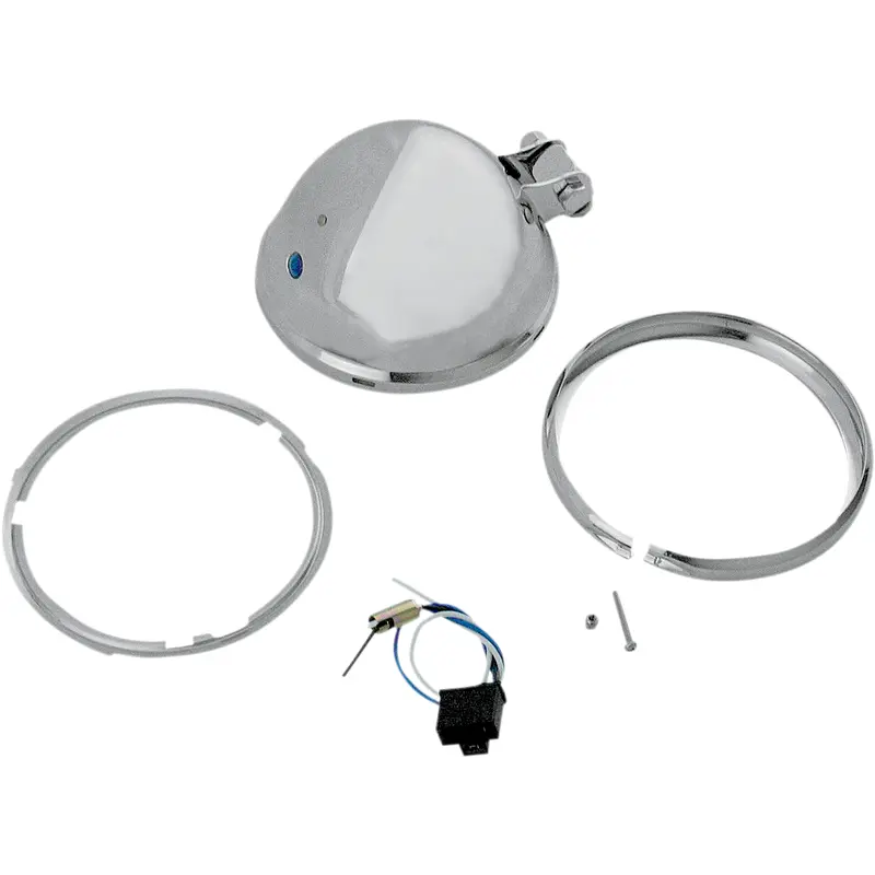 DRAG SPECIALTIES Bottom Mount Headlight Shell - 5-3/4" - Chrome 20-6002S-BX-LB1