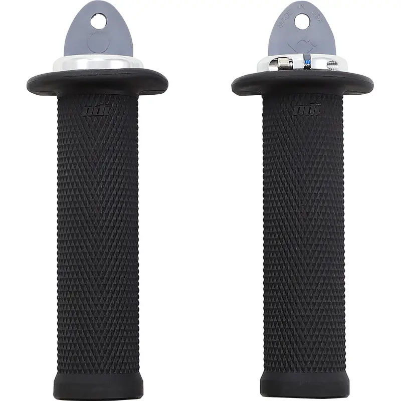 ODI Grips - Ruffian - ATV/PWC - Black/Silver J33RFB-S