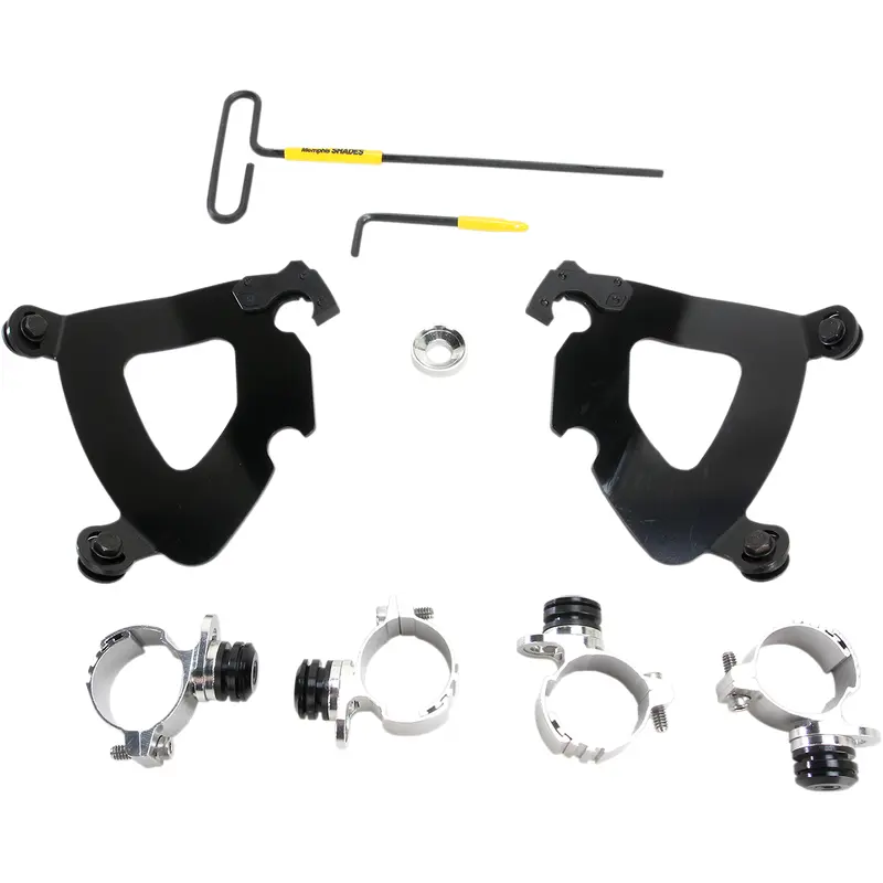 MEMPHIS SHADES Gauntlet Mounting Kit - Black - XL883 MEB2002