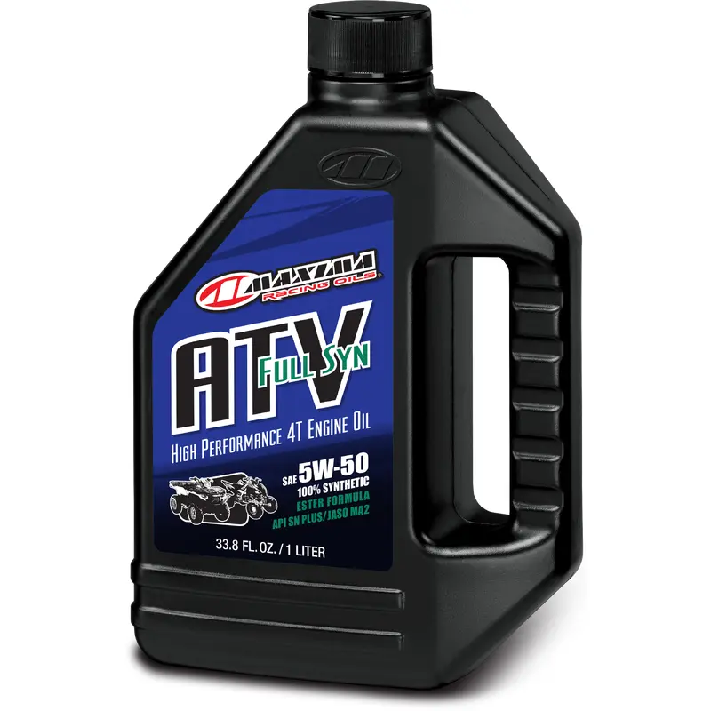 ATV 4T FULL SYN ENGINE OIL 5W50 1LTR 12/CASE