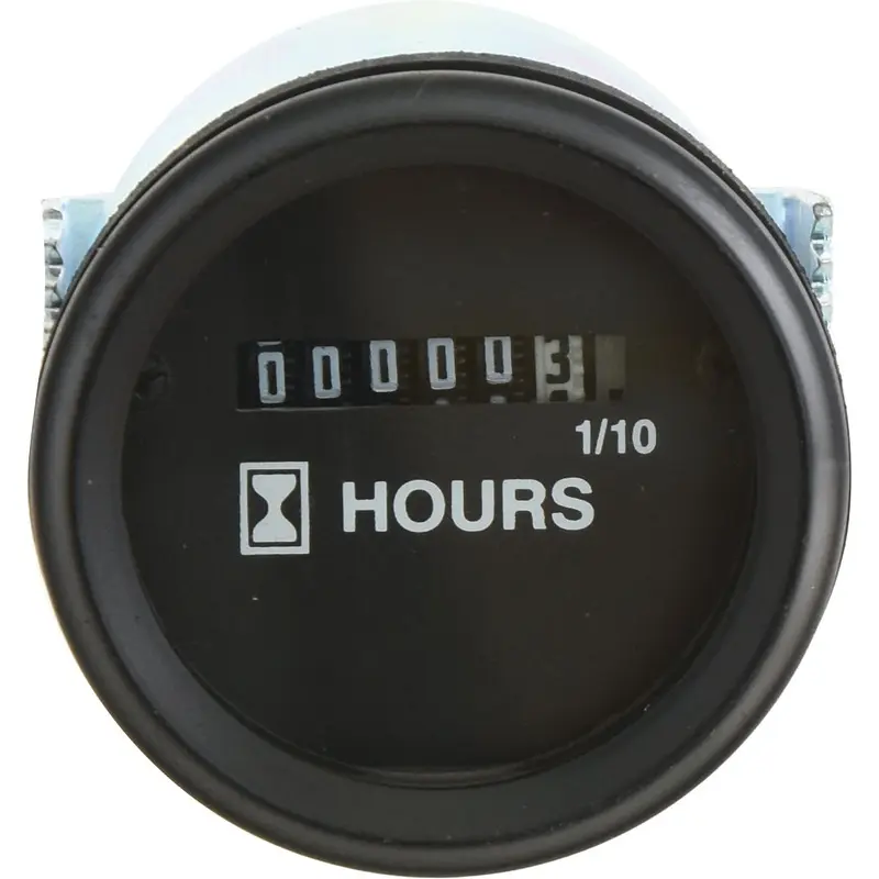 Hourmeter - Electrical, 12/24V | Sparex Part No.S.52672