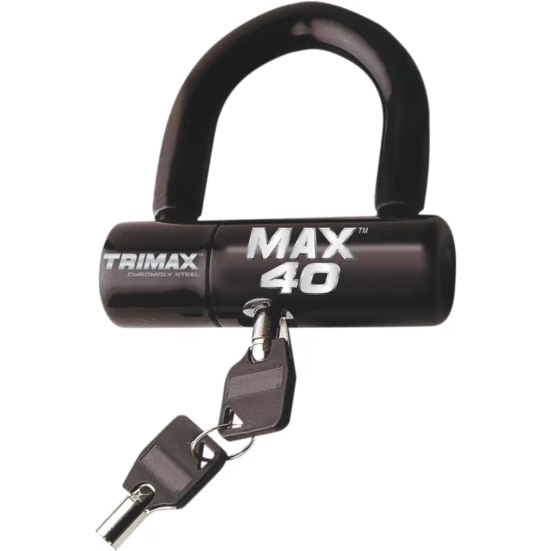 TRIMAX U-Lock Disc Lock - Black MAX40BK