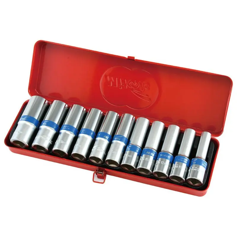 1/2'' Drive Deep Socket Set (11 pcs.) - S.26857