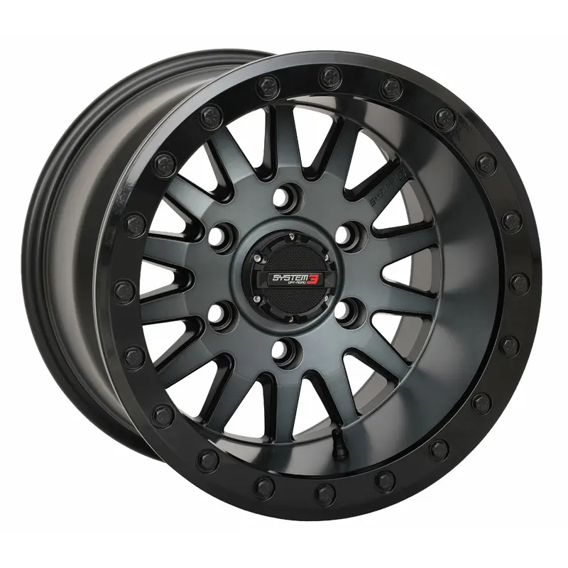Sb8 Wheel 15x10 5+5 (0mm) 6/5.5 Matte Brushed Grey