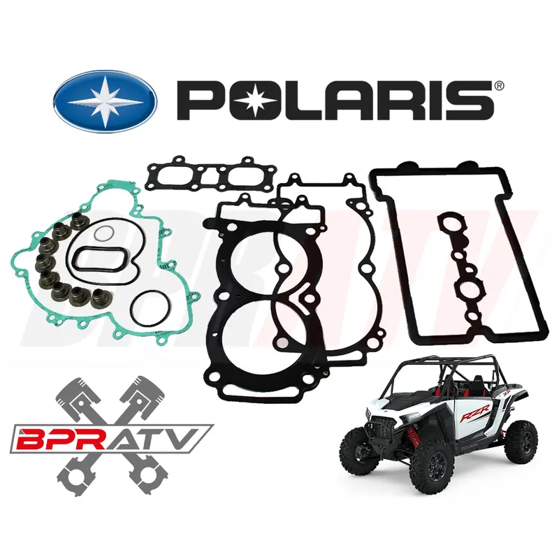 16-18 Polaris ACE 900 ACE900 93mm Complete Stock Bore MLS Gasket Kit Valve Seals