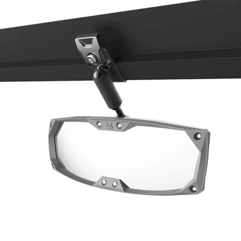 Halo-R Rearview Mirror with ABS Bezel  Polaris Pro-Fit Ranger Header Panel by Seizmik