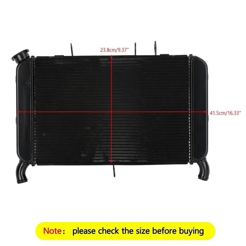 Aluminum Radiator Cooling Cooler Fit For Yamaha MT09 FZ09 MT-09 2017-2022