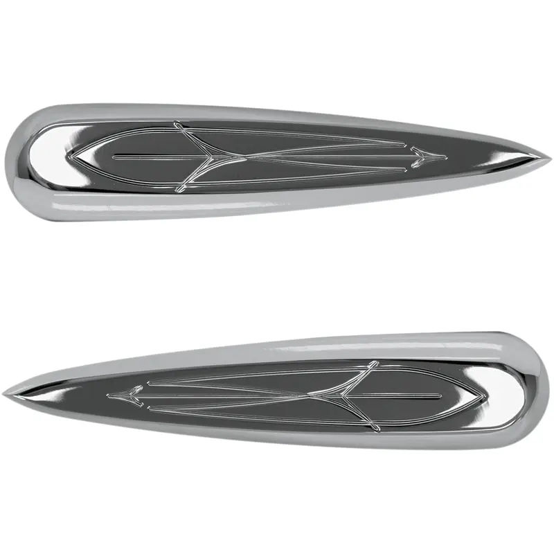 BARON Cylinder Covers - Chrome - Comet Deco BA-7624-13